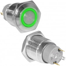 Кнопка антивандальная GQ16F-10ZE/J/G/N off-on