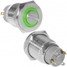 Кнопка антивандальная GQ16PH-10ZE/J/G/N off-on