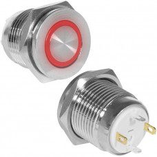 Кнопка антивандальная GQ16PF-10E/J/R/N off-(on)