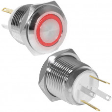 Кнопка антивандальная GQ16F-10E/JL/R/N off-(on)