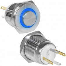 Кнопка антивандальная GQ16PH-10E/JL/B/N off-(on)