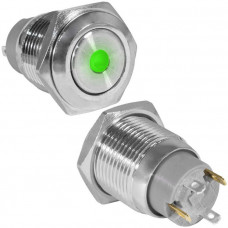 Кнопка антивандальная GQ16F-10ZD/J/G/N off-on