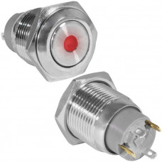 Кнопка антивандальная GQ16F-10ZD/J/R/N off-on