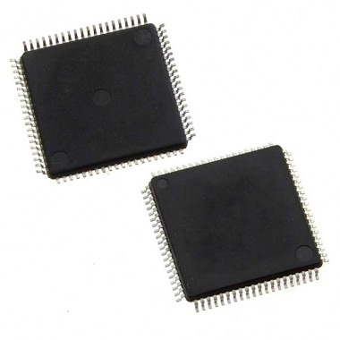 LPC1758FBD80,551 Микроконтроллер NXP 32-бит LPC1700 ядро ARM Cortex M3 RISC 512кБ Флэш-память 2.5В/3.3В