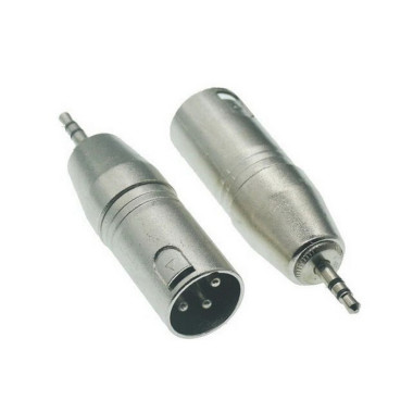 JD-487 / XLR 3P M-mini jack 3.5 M