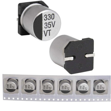 330 uF 35 V 105C 10*10.5 VT