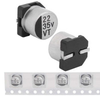 22 uF 35 V 105C 5*5.4 VT