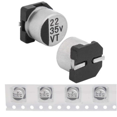 22 uF 35 V 105C 5*5.4 VT