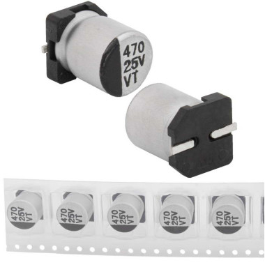 470 uF 25 V 105C 10*10.5 VT