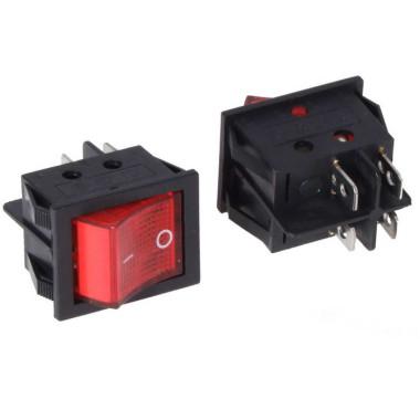 IRS-201-6C on-off красный