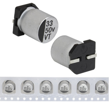 33 UF 50 V 105C 6.3*7.7 VT