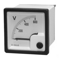 Вольтметр 600В (48х48)