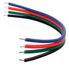 4x100mm PVC AWG22 BRGB