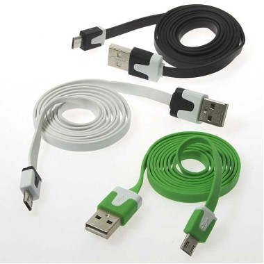 USB to Micro USB flat 1m