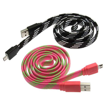 USB to micro USB Flat FB 1M