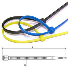 4.8X250 black (100шт)