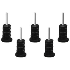 Rubber plug 3.5mm Jack 02 black