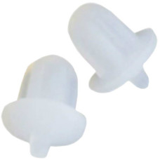 Rubber plug 6.35mm Jack 01 white