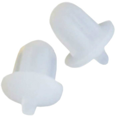 Rubber plug 6.35mm Jack 01 white
