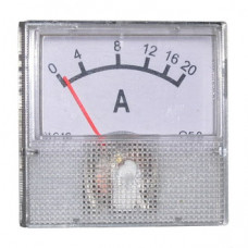 DC амперметр 20А (40х40)