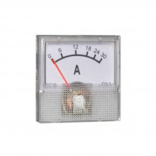 DC амперметр 30А (40х40)