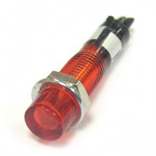 Лампочка неоновая в корпусе N-814-R 220V