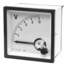 DC вольтметр 10В (72х72)