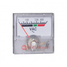 AC вольтметр 300В 50гц (40х40)