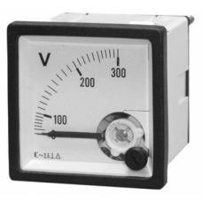 AC вольтметр 300В 50гц (48х48)