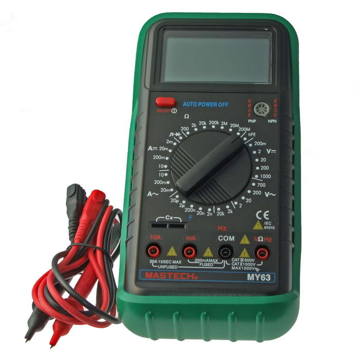Мультиметр MY63 (MASTECH) купить с быстрой доставкой и отправкой по России.