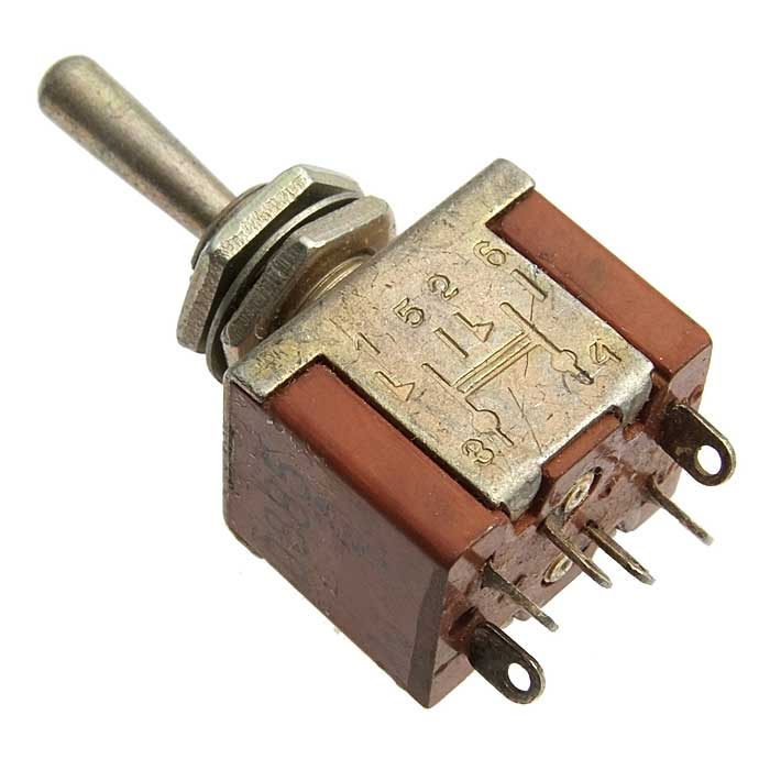 переключатель пт6. пт27-1в. изолятор 757523. 046. тумблер пт6.